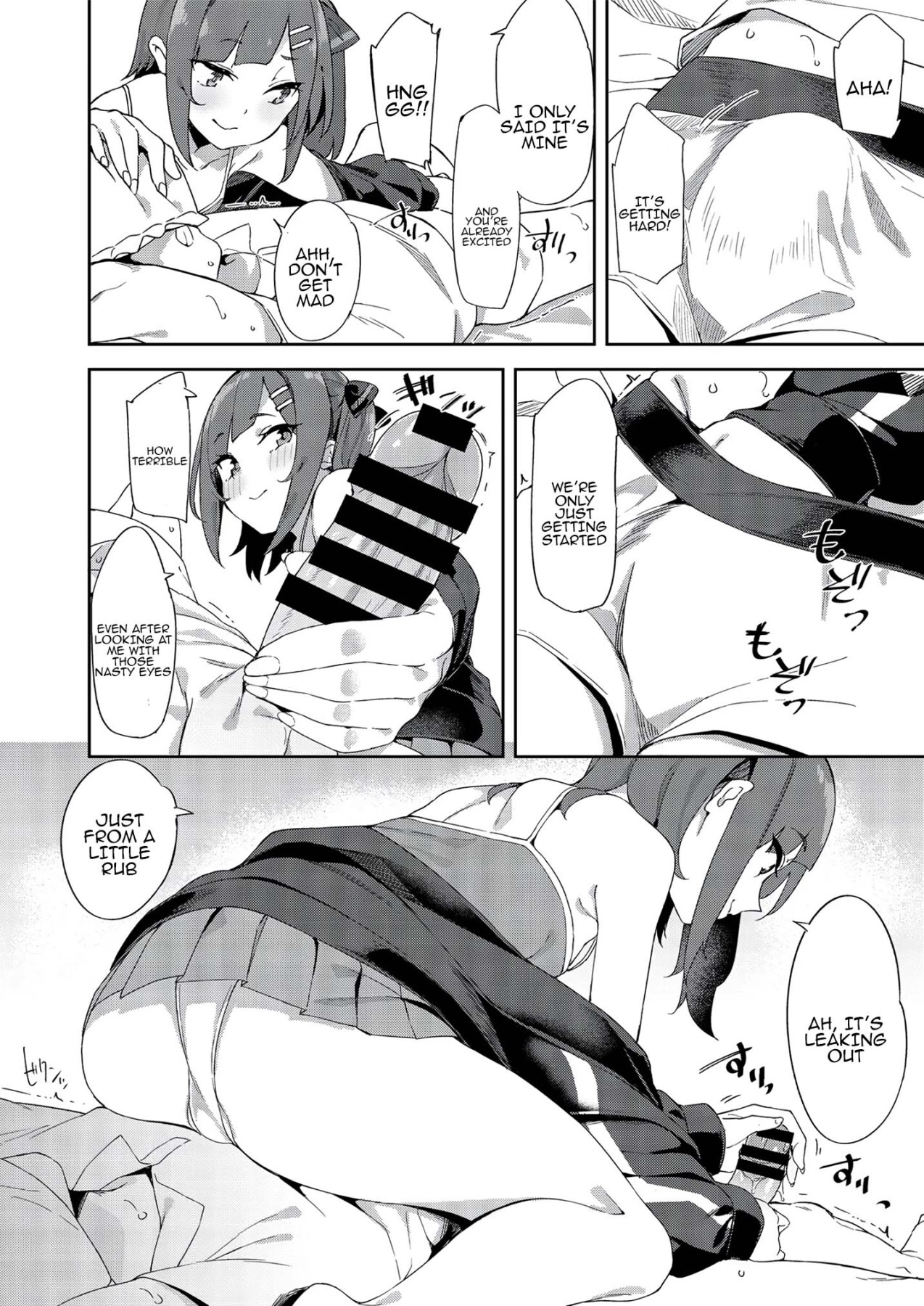 Hentai Manga Comic-A book about getting taught a lesson by brats 1 & 2-Read-5